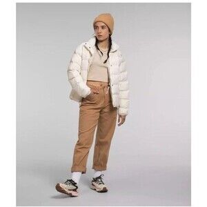 The North face Women's Plus Lhotse Reversible Quilted White Jacket Size 3X $250